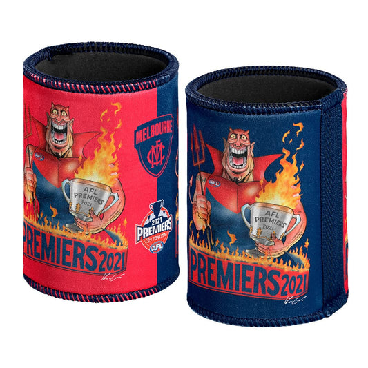 Melbourne Demons 2021 AFL Premiers Mark Knight Can Cooler