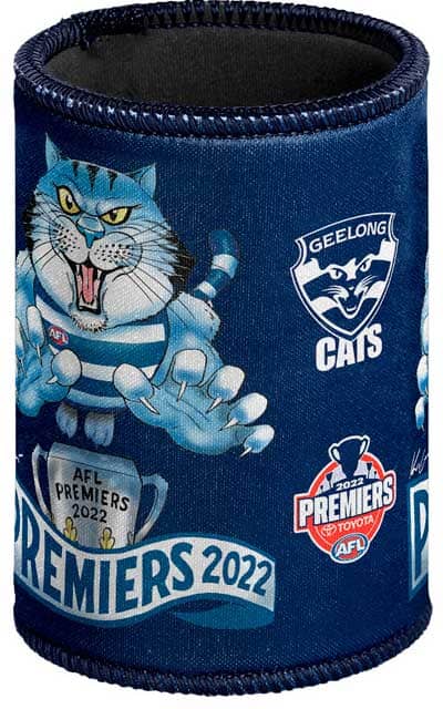 Geelong Cats 2022 AFL Premiers Mark Knight Can Cooler