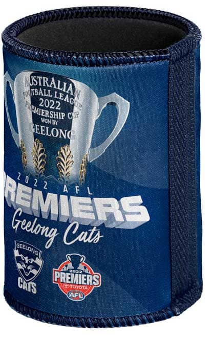 Geelong Cats 2022 AFL Premiers P1 Can Cooler