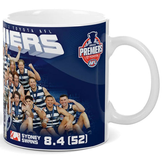 Geelong Cats 2022 AFL Premiers P2 Team Mug