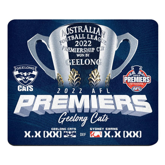Geelong Cats 2022 AFL Premiers P1 Mouse Mat