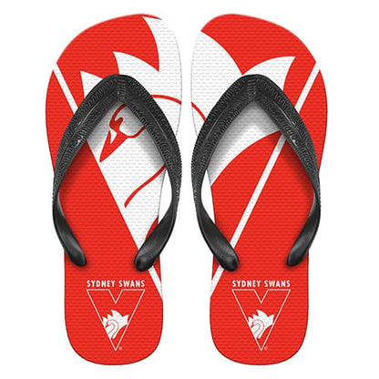 Sydney Swans AFL Adults Beach Thongs