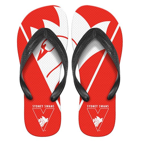 Sydney Swans AFL Adults Beach Thongs
