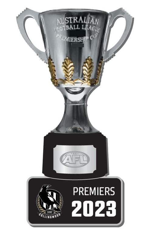 Collingwood Magpies 2023 AFL Premiers 3D Trophy Pin
