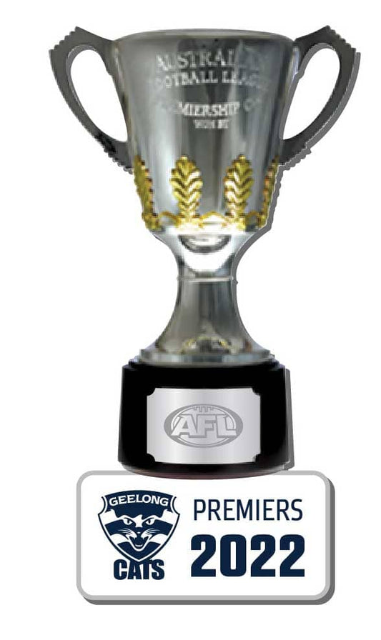 Geelong Cats 2022 AFL Premiers 3D Trophy Pin