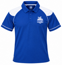 North Melbourne Kangaroos AFL Mens Performance Polo Shirt