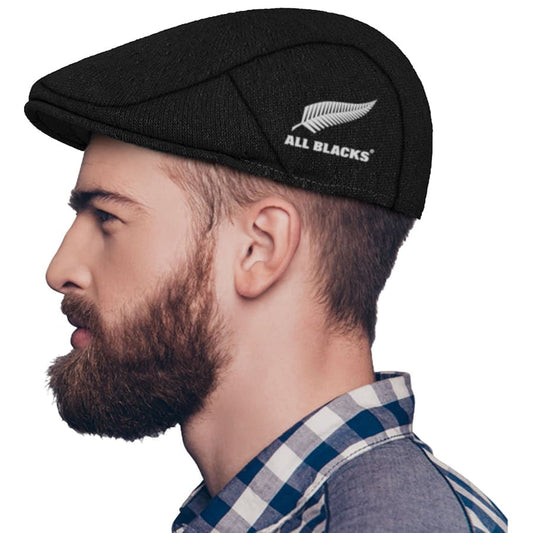 New Zealand All Blacks Rugby Union Donegal Flat Cap