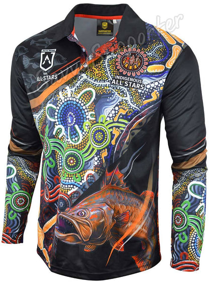 Indigenous All Stars NRL Fishing Shirt
