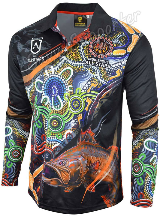 Indigenous All Stars NRL Fishing Shirt