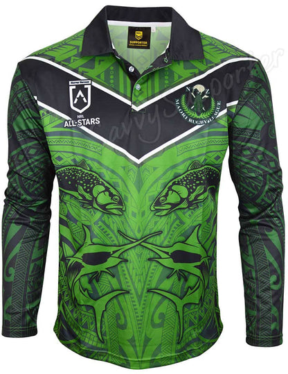 New Zealand Maori All Stars Mens Fishing Shirt