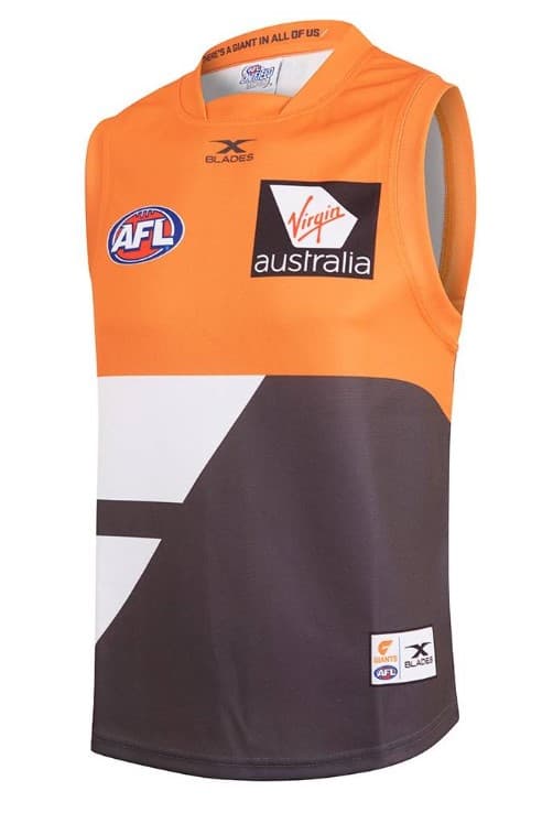 GWS Giants AFL Kids Home Guernsey