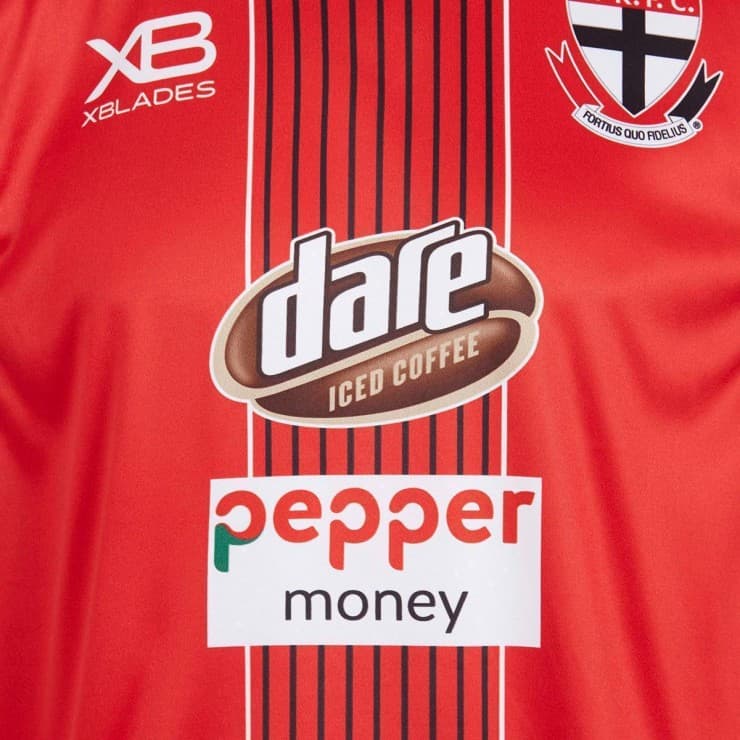 St Kilda Saints AFL Red Training Shirt