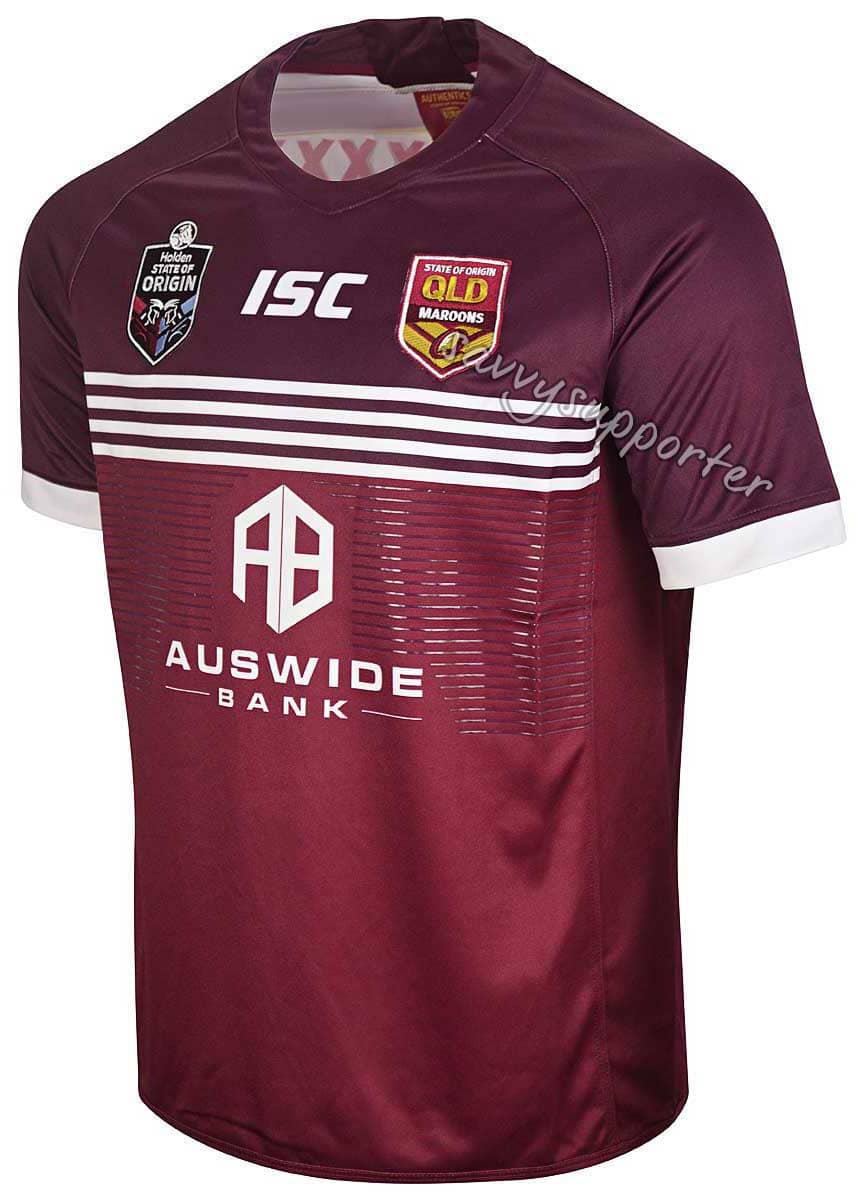QLD Maroons Mens State of Origin On Field Jersey