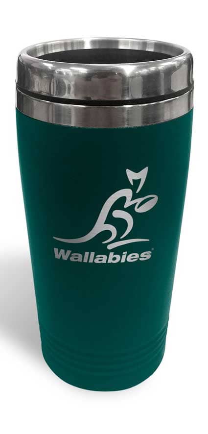 Australian Wallabies Stainless Steel Travel Mug