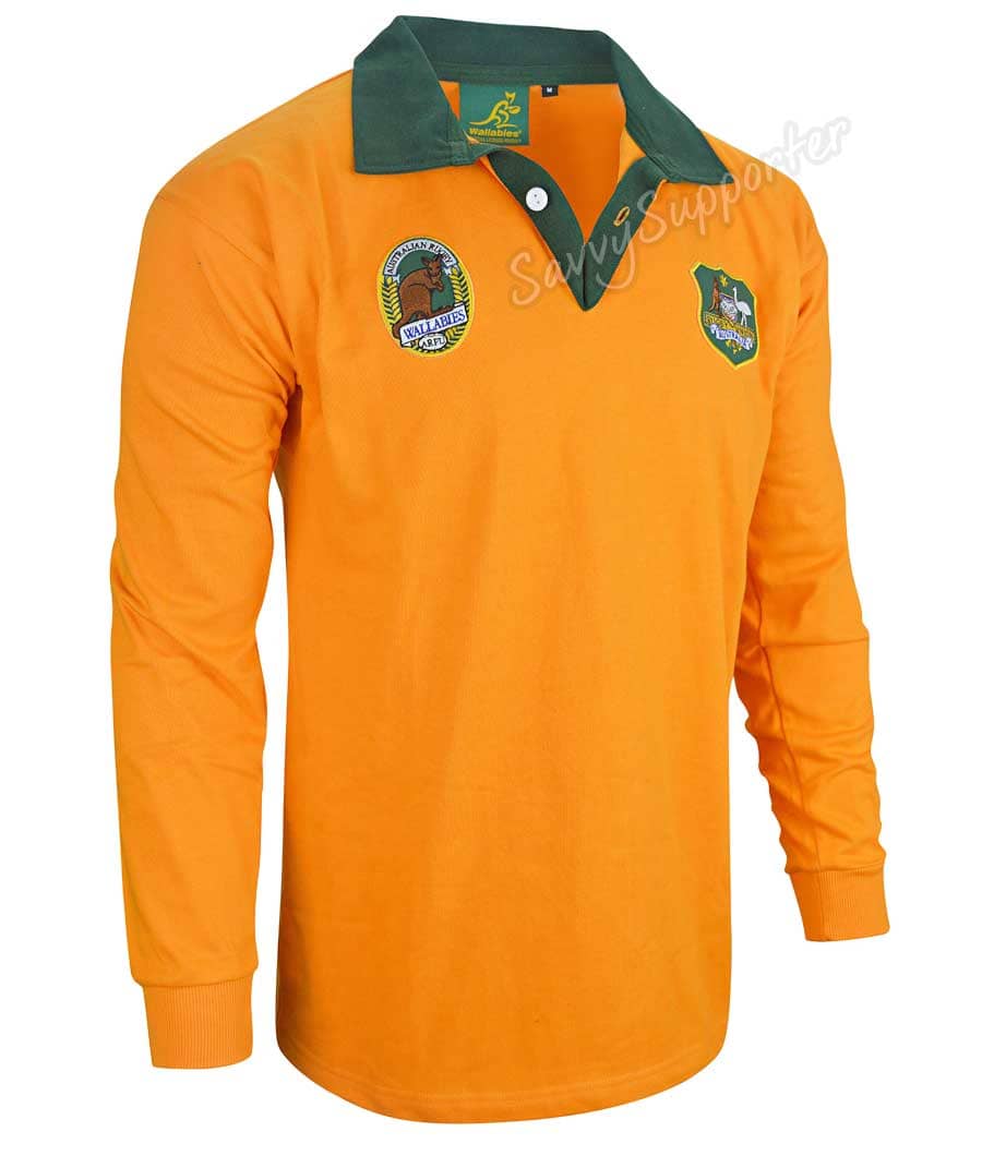 Australian Wallabies 1991 Mens Rugby Union Retro Jersey