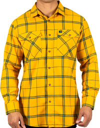 Australian Wallabies Rugby Union Mens Mustang Flannel Shirt