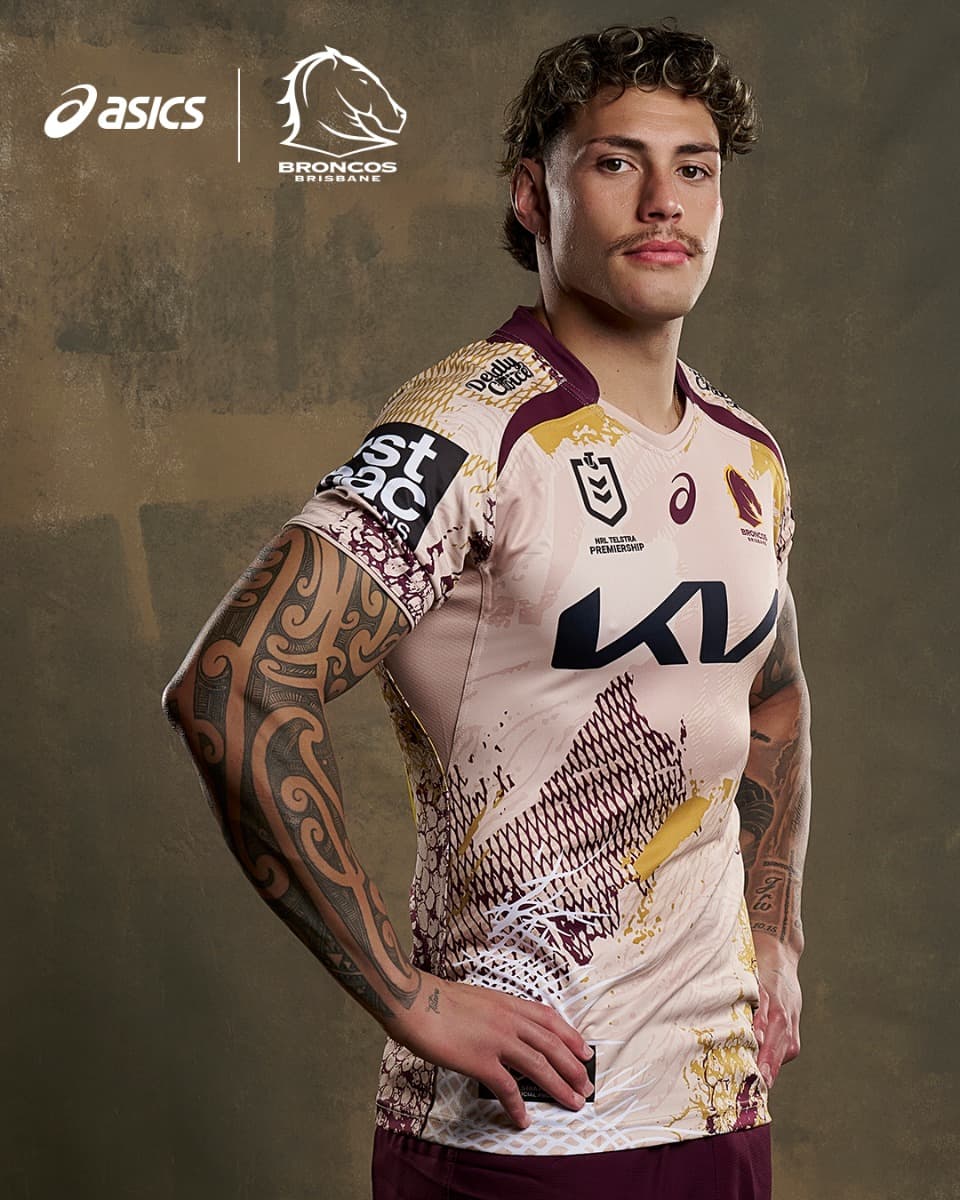 Brisbane Broncos 2025 NRL Mens Indigenous Jersey