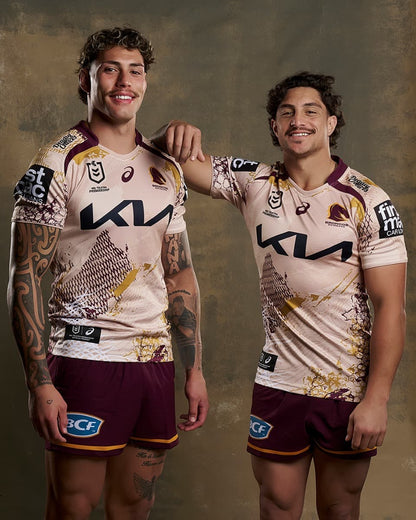 Brisbane Broncos 2025 NRL Mens Indigenous Jersey