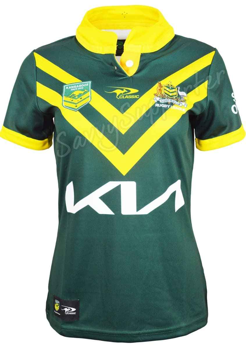 Australian Kangaroos 2025 NRL Ladies On Field Jersey