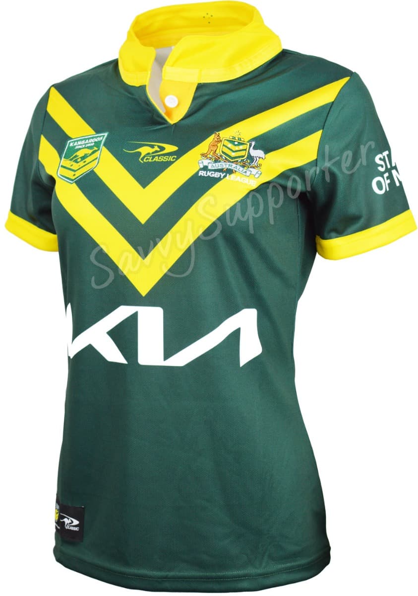 Australian Kangaroos 2025 NRL Ladies On Field Jersey