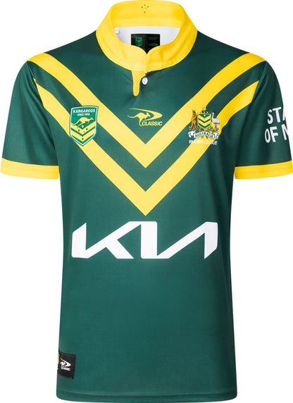 Australian Kangaroos 2025 NRL Mens On Field Jersey