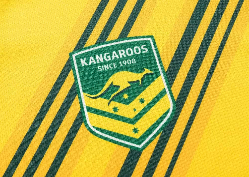 Australian Kangaroos 2025 NRL Mens Training Jersey