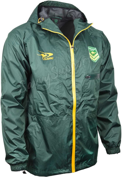 Australian Kangaroos 2025 NRL Mens Wet Weather Jacket