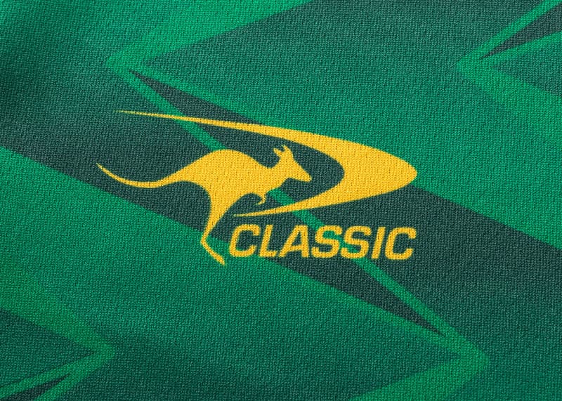 Australian Kangaroos 2025 NRL Mens Green Training Shirt