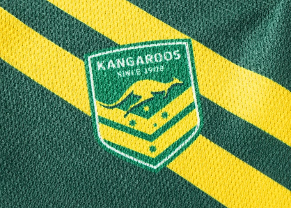 Australian Kangaroos 2025 NRL Mens On Field Jersey