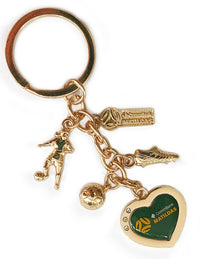 Australian Matildas 2026 Football Charm Keyring