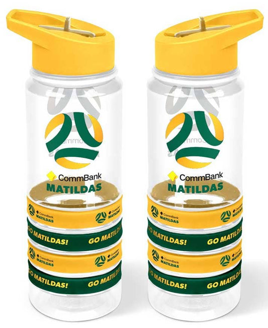 Australian Matildas Drink Bottle with Bands