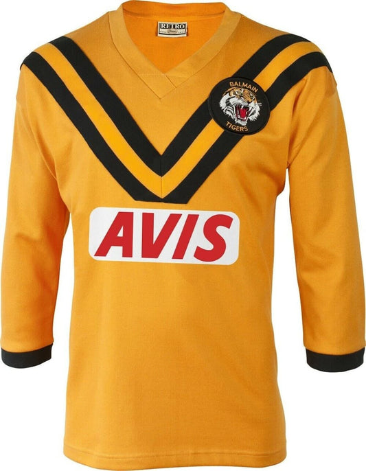 Balmain Tigers 1978 Avis Retro Jersey