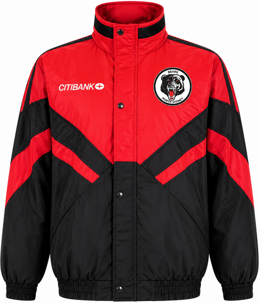 North Sydney Bears 2026 NRL Mens Retro Winter Jacket