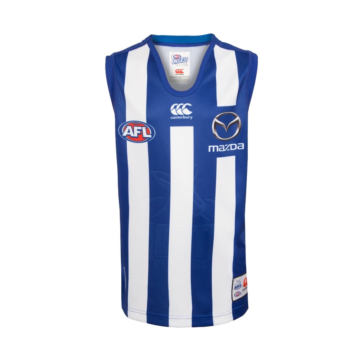 North Melbourne Kangaroos AFL On Field Pro Home Guernsey