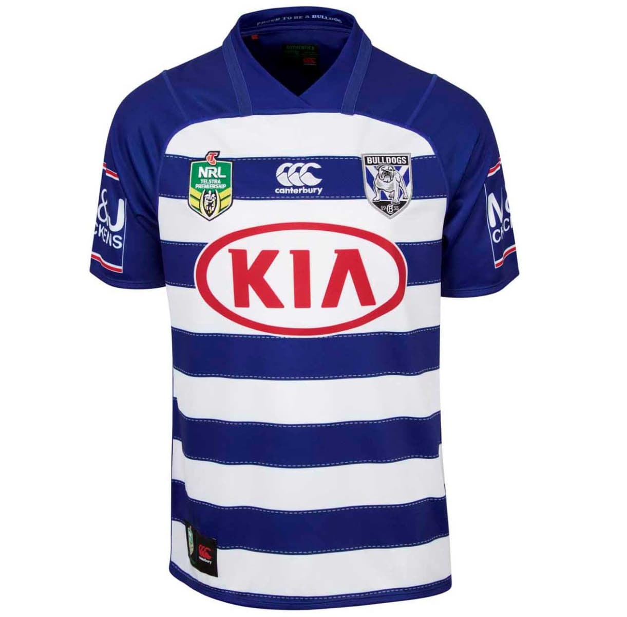 Canterbury Bulldogs Mens NRL Heritage / Away Jersey