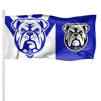 Canterbury Bulldogs 2026 Pole Flag 1800mm by 900mm (New Logo)