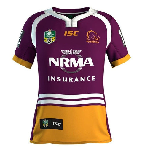 Brisbane Broncos NRL Ladies Home Jersey