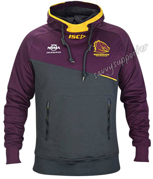 Brisbane Broncos NRL Ladies Squad Hoody