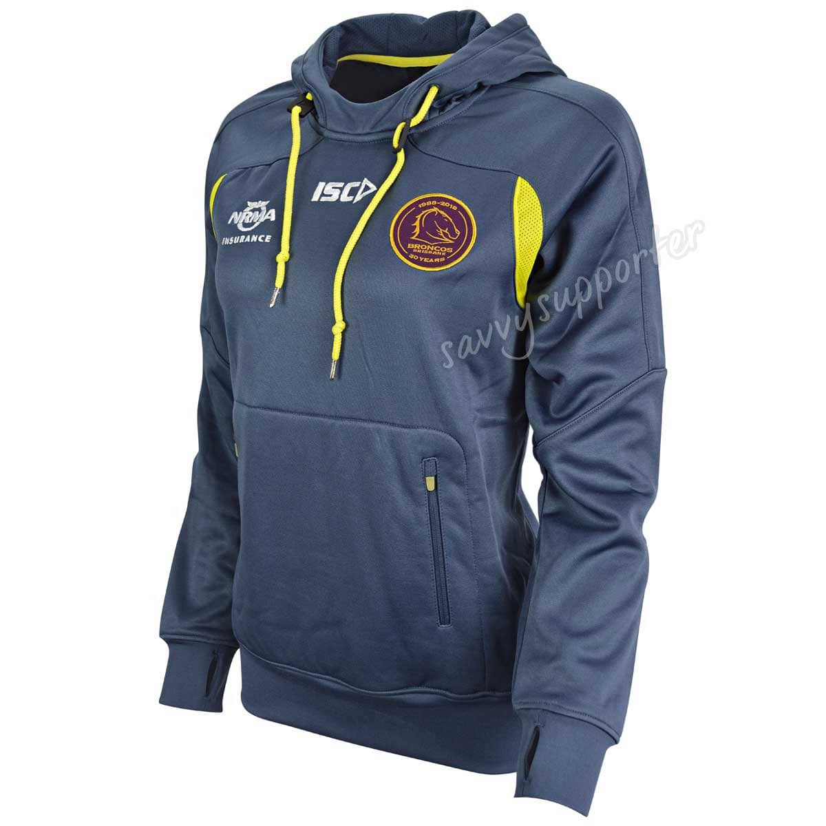 Brisbane Broncos NRL Ladies Pullover Squad Hoody SALE