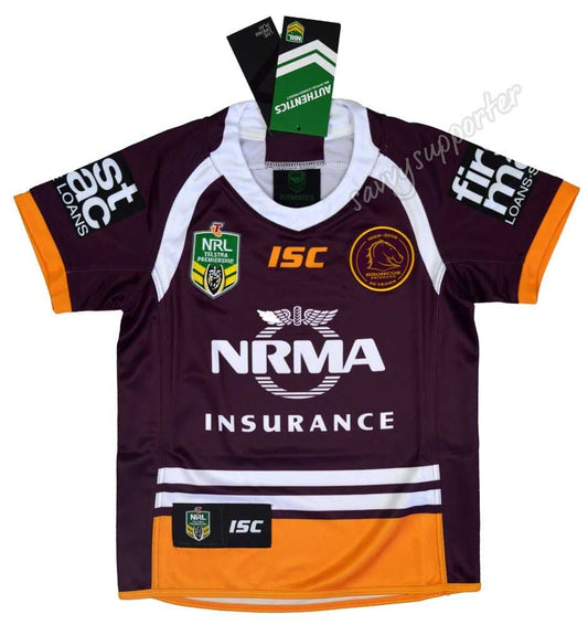 Brisbane Broncos NRL Home Kids Jersey SALE