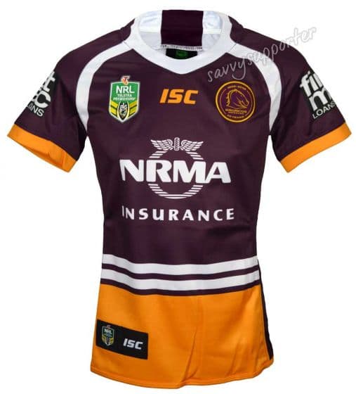 Brisbane Broncos NRL Home Ladies Jersey SALE