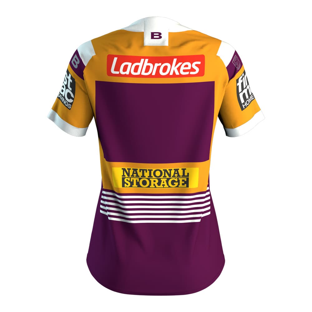 Brisbane Broncos NRL Ladies Heritage Jersey