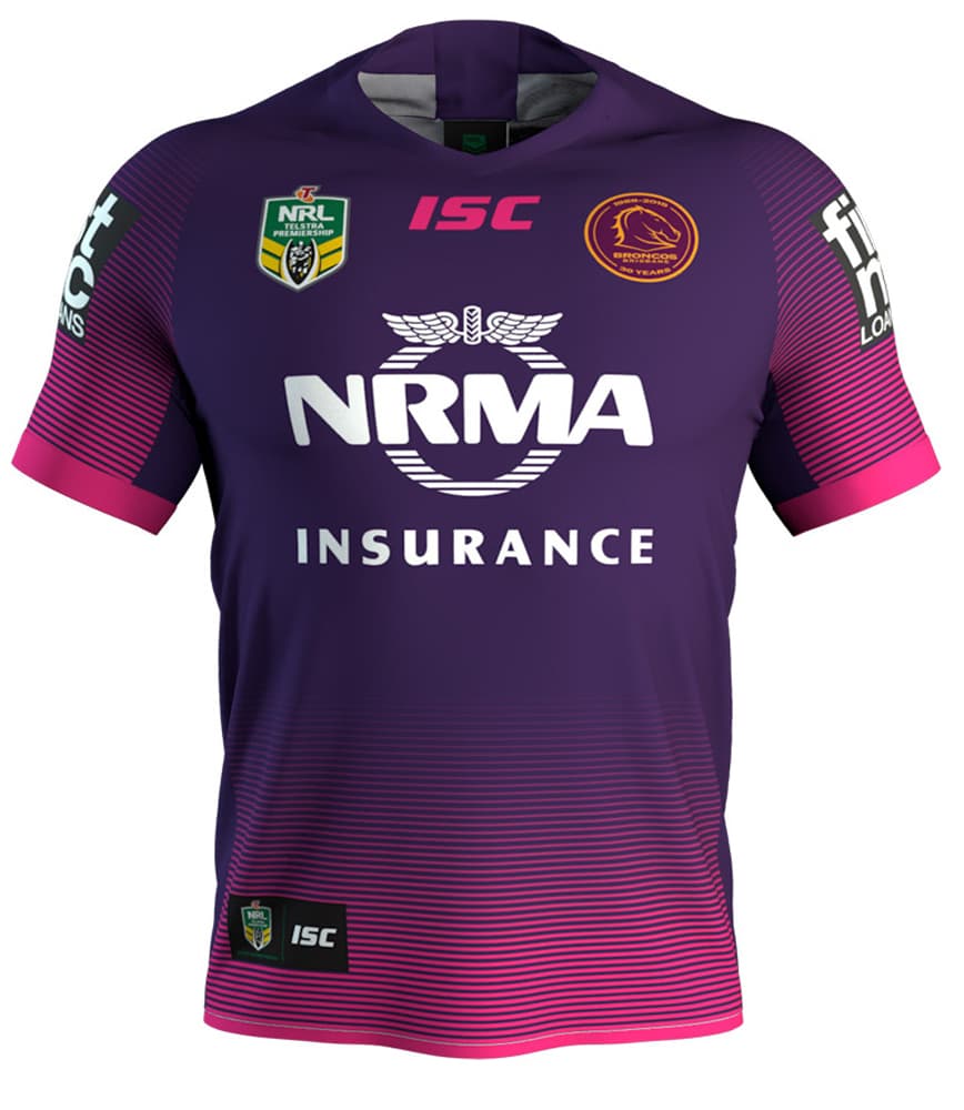 Brisbane Broncos NRL Ladies Women in League Jersey