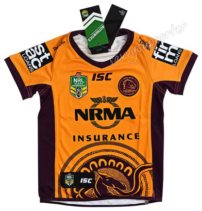 Brisbane Broncos NRL Kids Indigenous Jersey