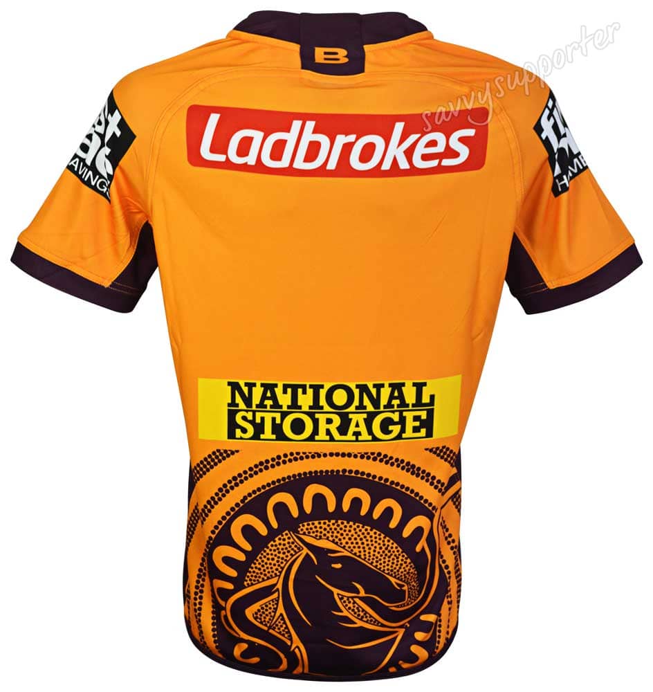 Brisbane Broncos NRL Mens Indigenous Jersey