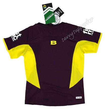 Brisbane Broncos NRL Maroon Training Shirt
