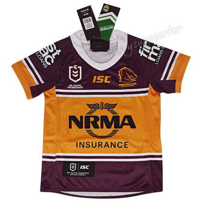 Brisbane Broncos NRL Kids Home Jersey