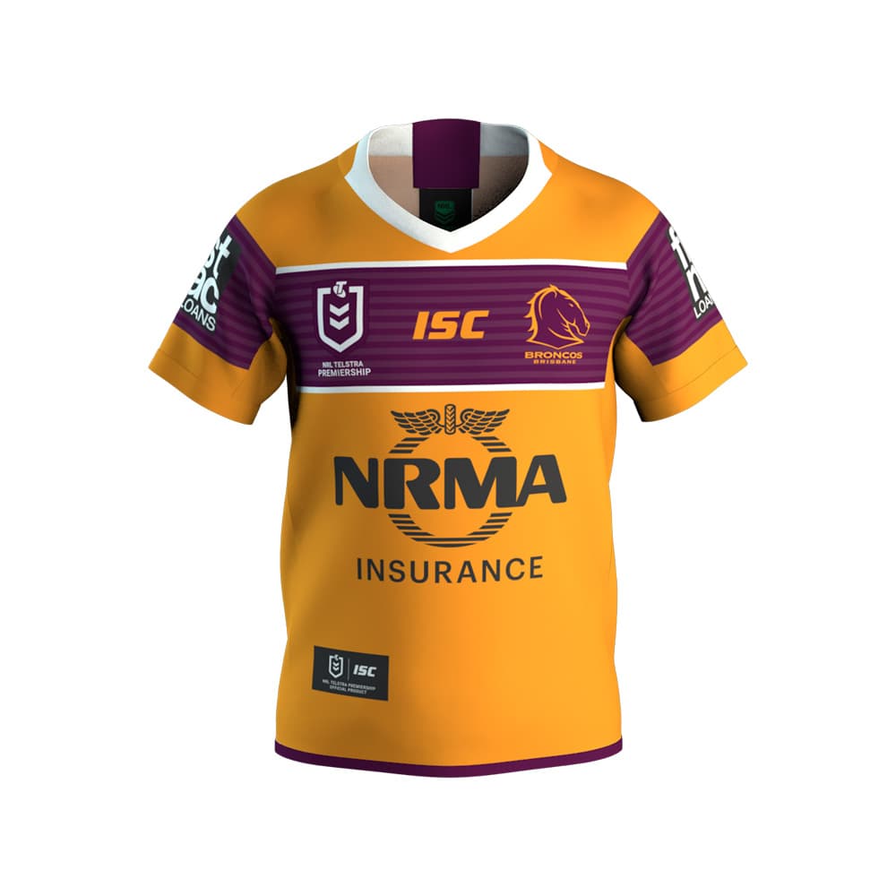 Brisbane Broncos 2019 NRL Kids Away Jersey