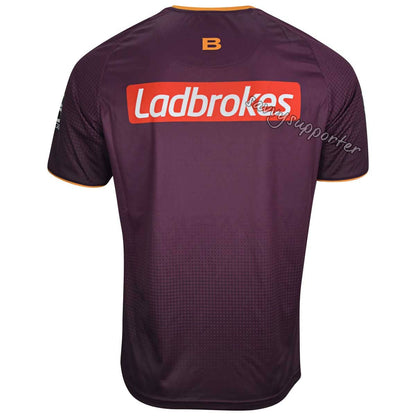 Brisbane Broncos Maroon NRL Training Shirt