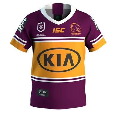 Brisbane Broncos Kids NRL Home Jersey